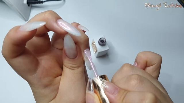 SUB 팅커벨 요정 가루처럼 반짝반짝한 네일✨?ㅣ셀프네일ㅣ팅커벨ㅣ연장네일ㅣBBD selfnail Ep 14 смотреть онлайн