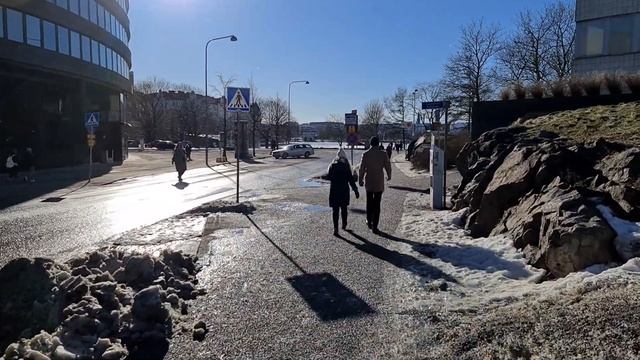 Helsinki Finland Kallio Walk (Feb 28th 2021) смотреть онлайн