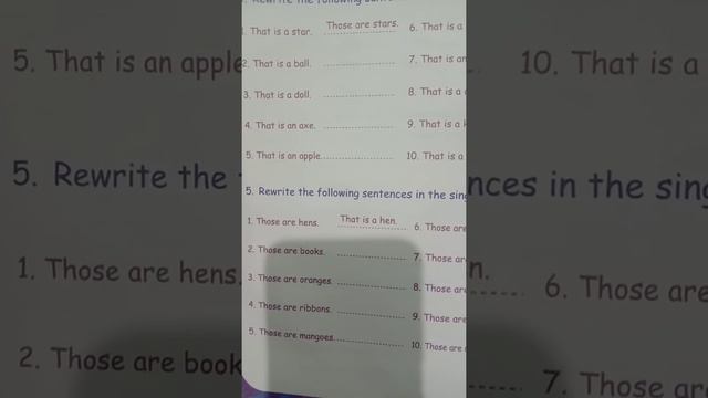 Topic//Rewrite the following sentences in the plural//class 1st//subject//English//by//gulshan Ara/ смотреть онлайн