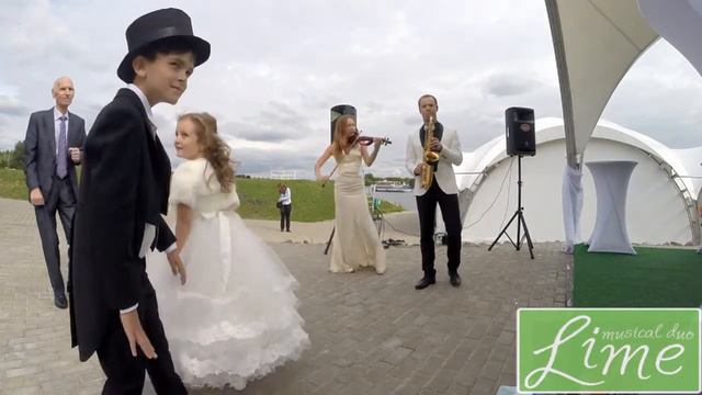 Duo saxophone and violin Lime смотреть онлайн