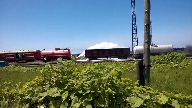 Тушение поезда. Ученья РЖД 2015 смотреть онлайн