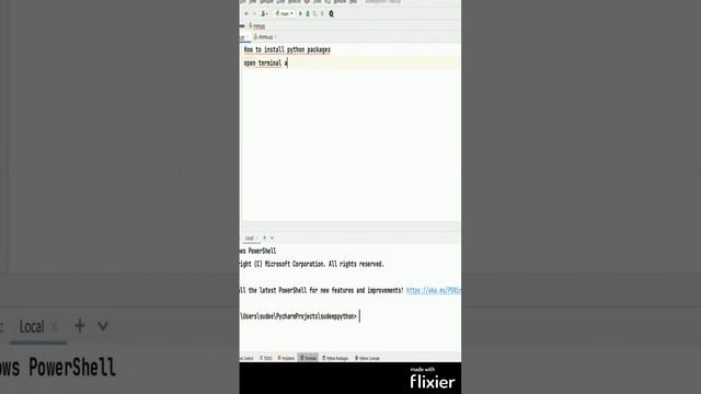 How to install package in python #python #pycharm #package #coding #install смотреть онлайн