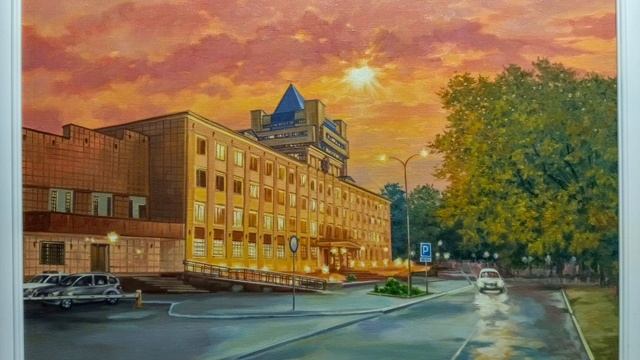 КРАСОТЫ БРЕСТА! Картина-Панорамный обзор здания УВД Брестского Облисполкома. смотреть онлайн