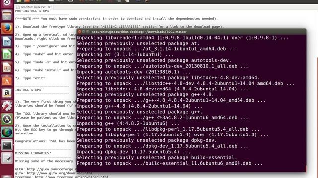 TSGL- Linux Installation Demo смотреть онлайн