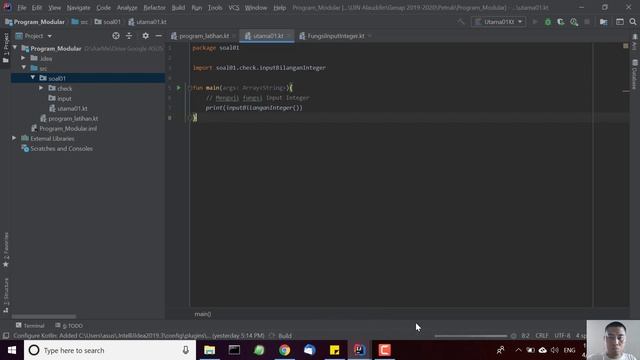 Pemrograman Modular Terstruktur dengan KOTLIN смотреть онлайн