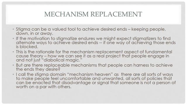 The Fundamental Cause Theory of Health Inequalities: An Overview & Application смотреть онлайн