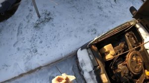 Заводим Оку после долгого простоя зимой | Ока готовится к проекту ?