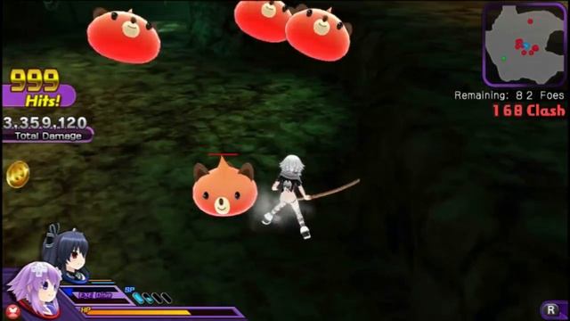 Hyperdimension Neptunia U: Action Unleashed English Vita Gameplay смотреть онлайн