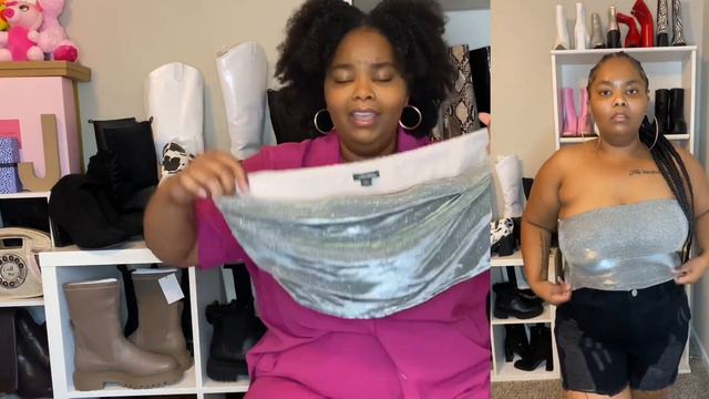 Plus Size Plato’s Closet Haul! | $1 Thrift Finds! | Plus Size Try-On Haul Size 16! Johnayapatricia смотреть онлайн