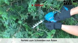 Makita DUM604ZX Gartenschere Test | ALLES MIT AKKU