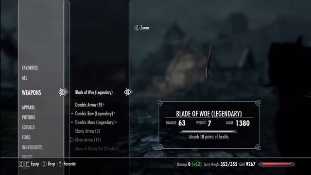 skyrim-best weapons, armor, and some daedric items смотреть онлайн