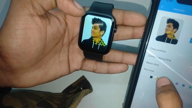 W26+ smart watch custom wallpaper || how to change w26+ watch wallpaper|| apple watch series 6 clon смотреть онлайн