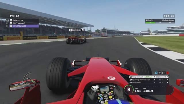 F1 2019 LAS championship rétro - Ferrari 2007 : Silverstone смотреть онлайн