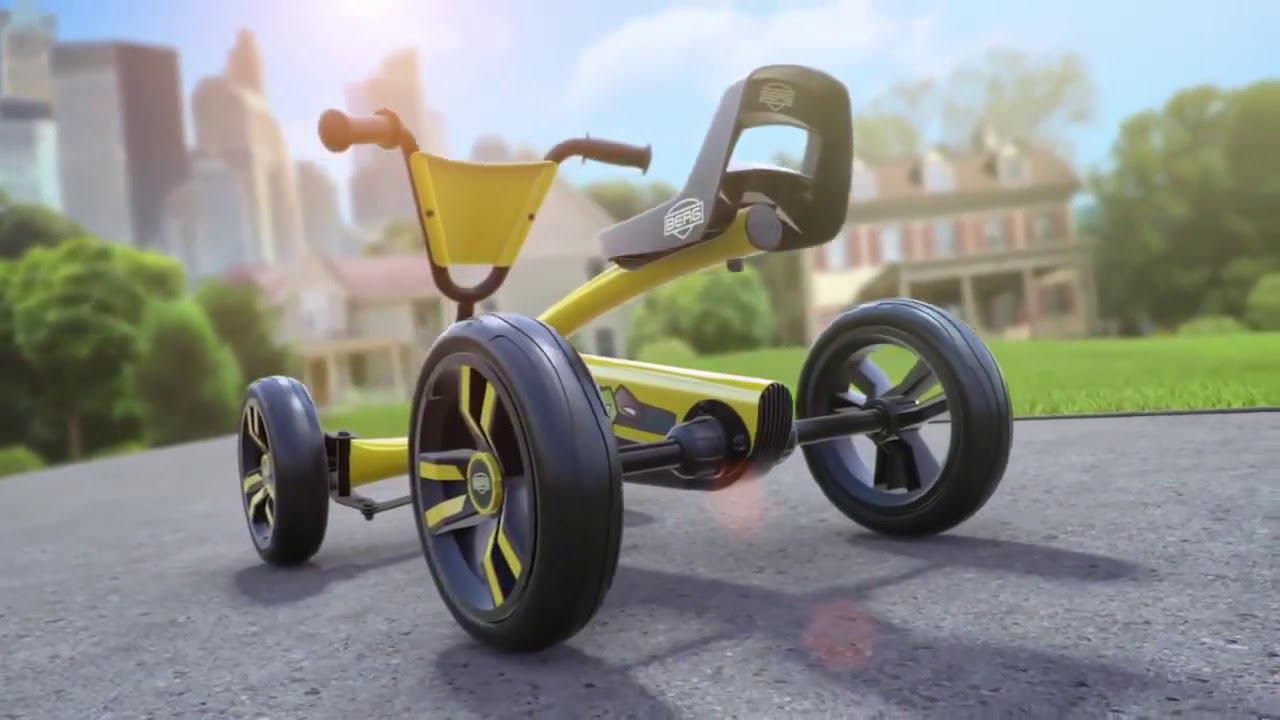 Веломобиль Buzzy Yellow прямой привод К смотреть онлайн