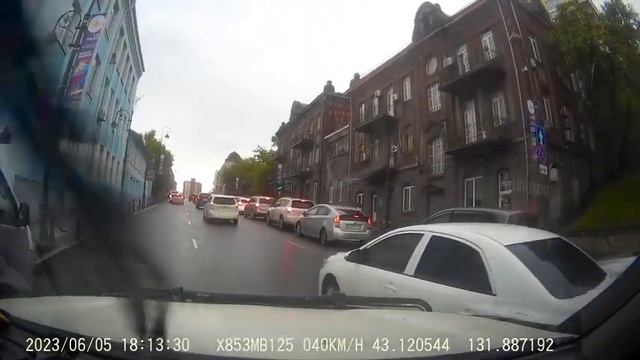 ДТП 05.06.2023 Владивосток, Океанский проспект смотреть онлайн