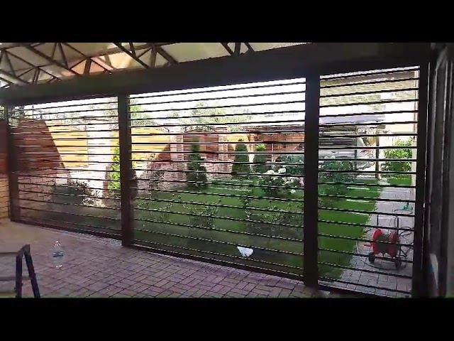 Рольставни прозрачные под навес (из цельного поликарбоната) смотреть онлайн