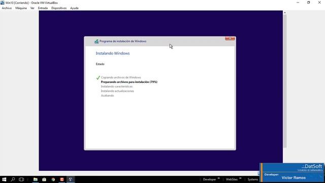 .:. Crear máquina virtual - VirtualBox Oracle.:. - Máquina Virtual de Windows 10 смотреть онлайн