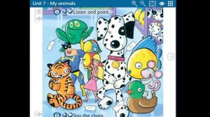 unit 7 : my animals , Kid's Box , starter