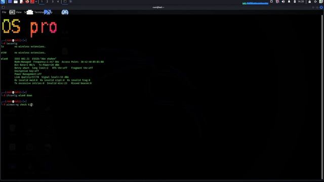 كيفية تفعيل وضع monitor mode في Kali Linux смотреть онлайн