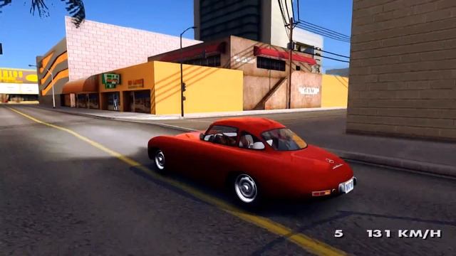 Mercedes Benz 300 SL W194 1952 - GTA San Andreas _REVIEW смотреть онлайн