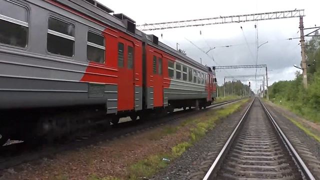 ЭД4М-0404 - Прибытие на станцию Орехово