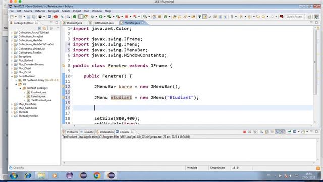 Java 33 : Swing (Les menus) смотреть онлайн