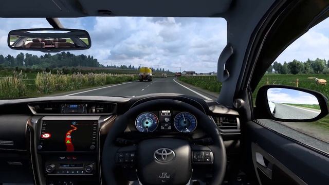 Toyota Fortuner Rush Drive UK | Extreme Close Calls | ETS 2 | смотреть онлайн