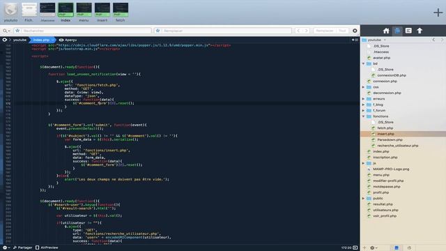 Système de notification en PHP #3 смотреть онлайн