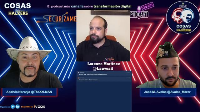 @CosasDeHackers 1x15 #CdH15 - Lorenzo Martinez @Lawwait - Historias forenses para no dormir смотреть онлайн