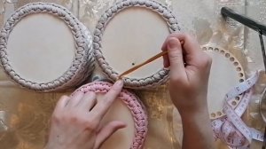 35 отверстий у донышка 15 см. Сколько прибавок??? #вязаниекрючком #донышко #трикотажнаяпряжа #обзор