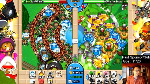 Can Ice and Spike Factory Beat a Hacker? | BTD Battles Late Game Hacker! (Bloons TD Battles) смотреть онлайн