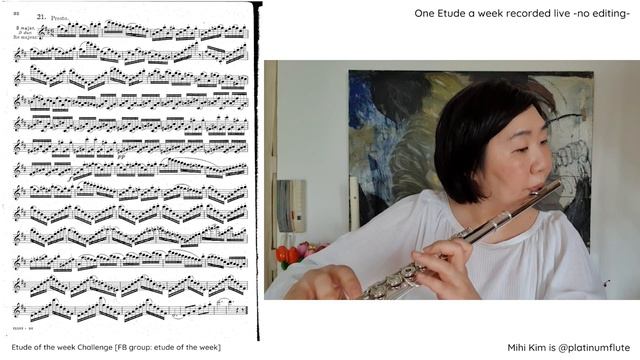 [Etude of the Week] Boehm 24 Caprice Etudes Op.26 No.21 played by Mihi Kim смотреть онлайн