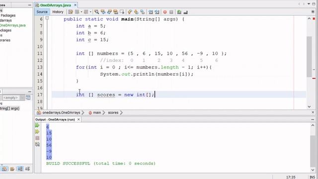 Java Video 16: One Dimensional Arrays смотреть онлайн
