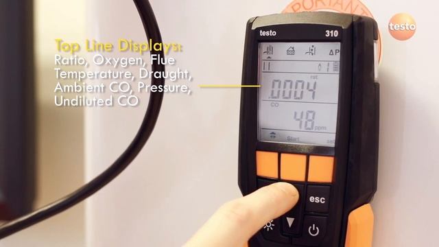 Testo 310 - 1. Вводные сведения
