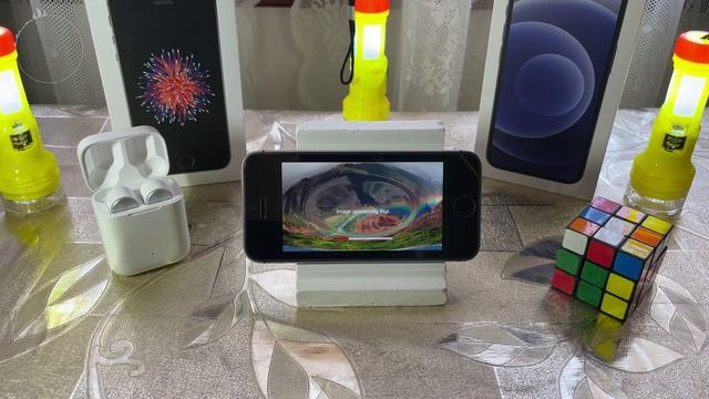 ? Тест Antutu Benchmark на iPhone SE 2016 на iOS 15 beta 1! смотреть онлайн