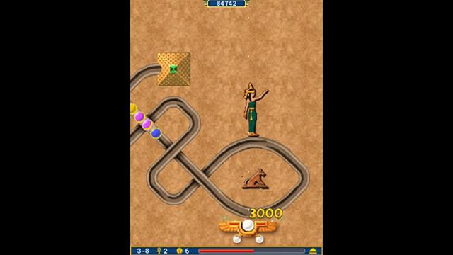 Прохождение игры Луксор: Уровень 3-8 - Глупость Имхотепа смотреть онлайн