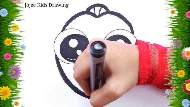 Cute Baby Dory || Drawing Painting & Coloring for kids and Toddlers | How to draw Dory Finding Nemo смотреть онлайн