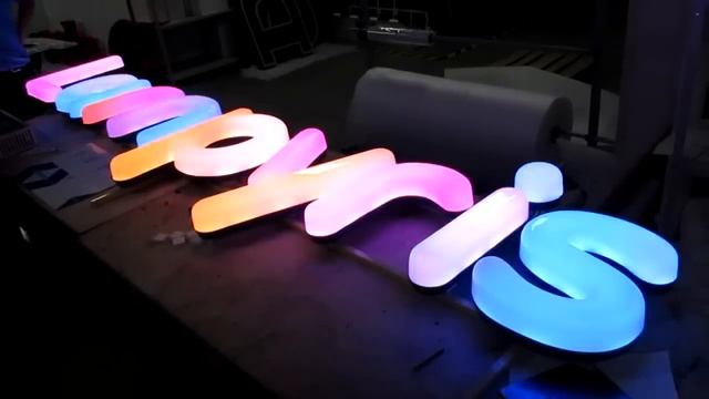 LED вывеска смотреть онлайн