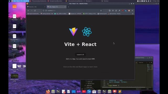 #20 Web-Dev-Front: Vite - React - TypeScript - Sass - Tailwind installation смотреть онлайн