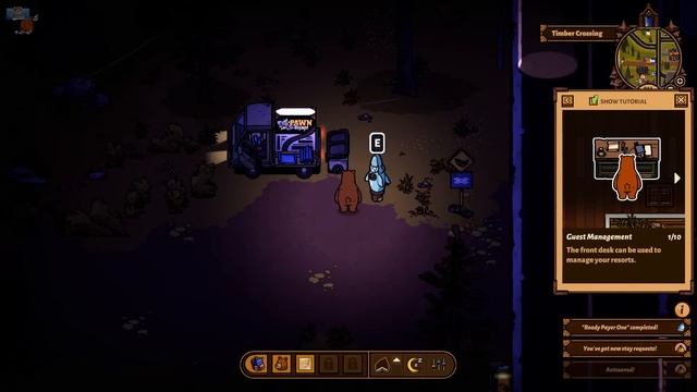 First time playing "Bear and Breakfast" (New relaxing & wholesome game) смотреть онлайн