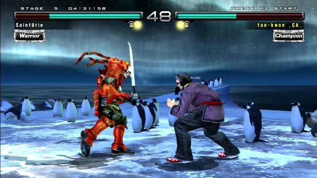 Tekken 5 Dark Resurrection | Yoshimitsu Arcade Battle | Ultra Hard (PS3) смотреть онлайн