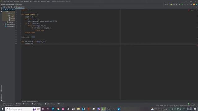 A Programming Problem Solution Using Monte Carlo Simulation смотреть онлайн