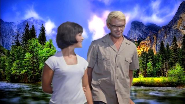 #Где то на белом свете там где всегда мороз/Футаж на хромакей смотреть онлайн