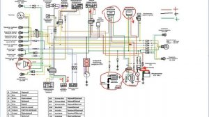 как читать электросхему  альфа , дельта , ямасаки