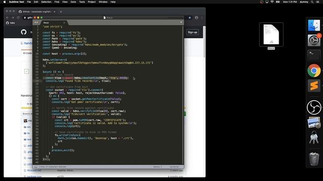 Using HNS websites securely: TLSA records and SSL Certificates смотреть онлайн