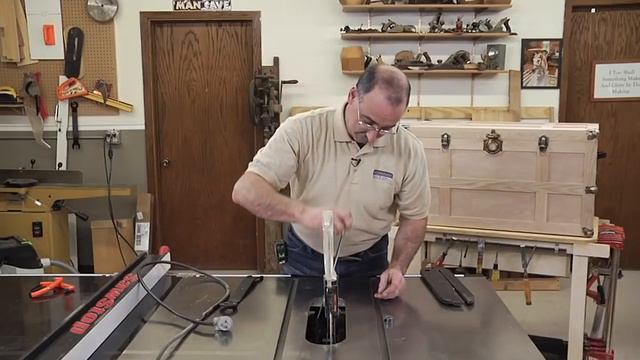 Retrieving a Lost Arbor Nut | Woodworkers Guild of America смотреть онлайн