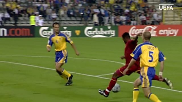 EURO 2000 highlights: Belgium 2-1 Sweden смотреть онлайн