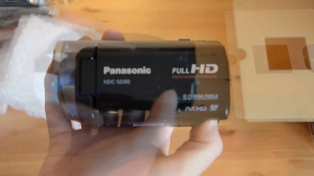 Panasonic HDC-SD90 Unboxing смотреть онлайн