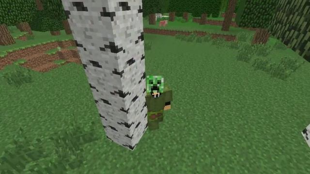 Tutorial: как стать крипером в Minecraft? смотреть онлайн