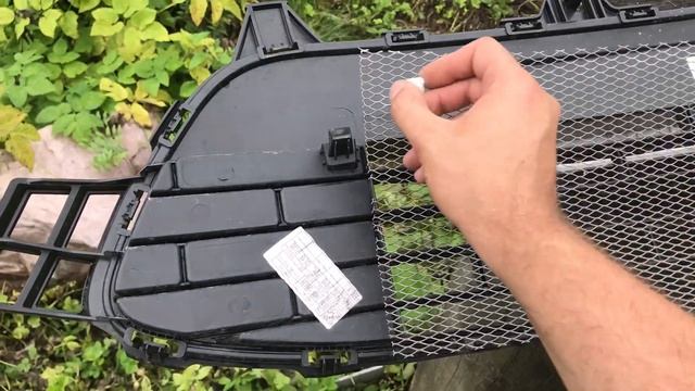 Защита радиатора на новой Kia RIO FB смотреть онлайн